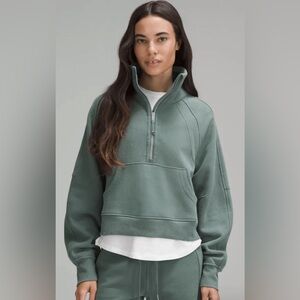 Lululemon Scuba Oversized Funnel-Neck Half Zip